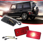 Red Lens LED Rear Side Marker Lights for Benz G-Class (2002–2014)