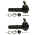 2X Moog Front Outer Steering Tie Rod End Kit for Ram 1500 2500 3500 (2002–2023)