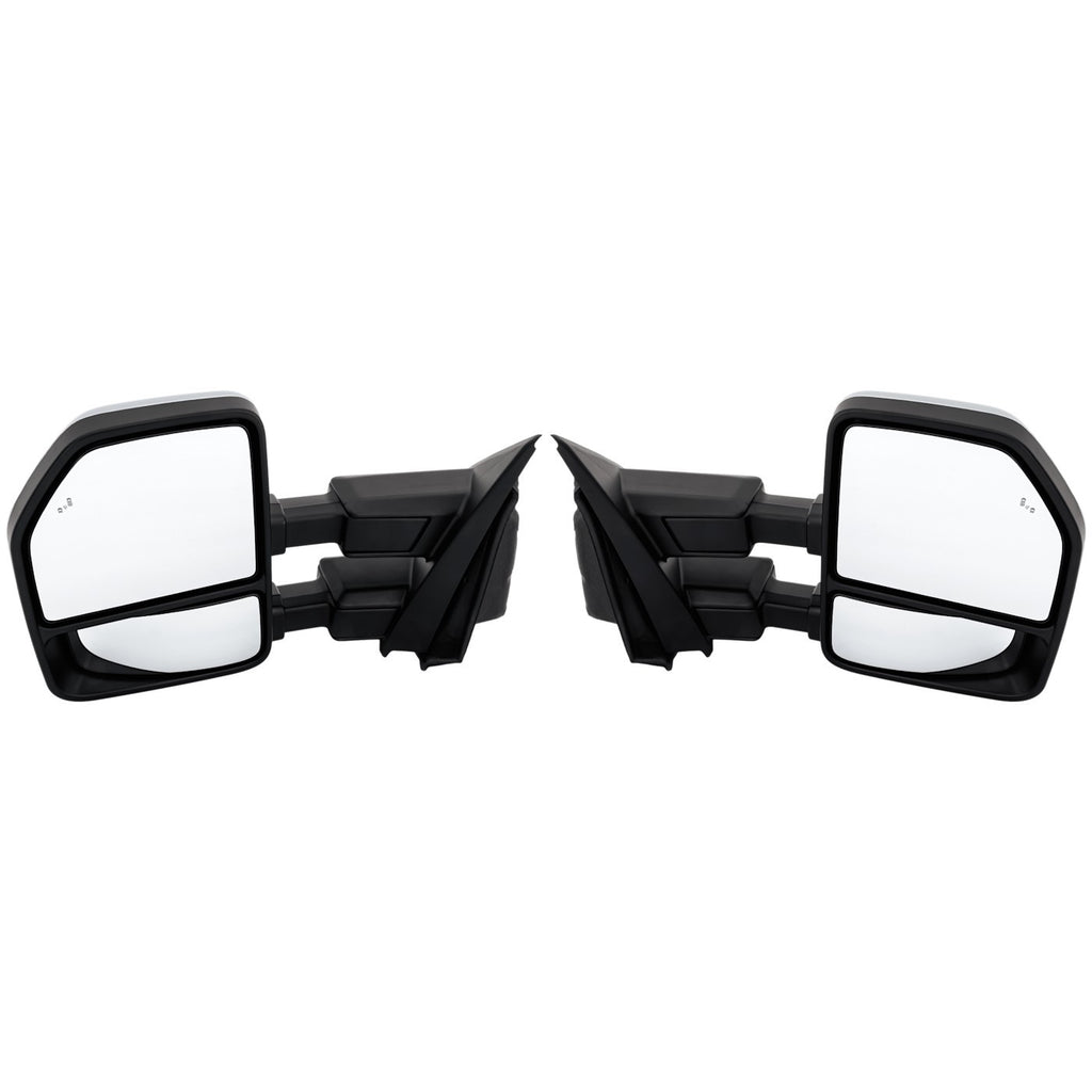 Set of 2 Heated Towing Mirrors for Ford F250 F350
