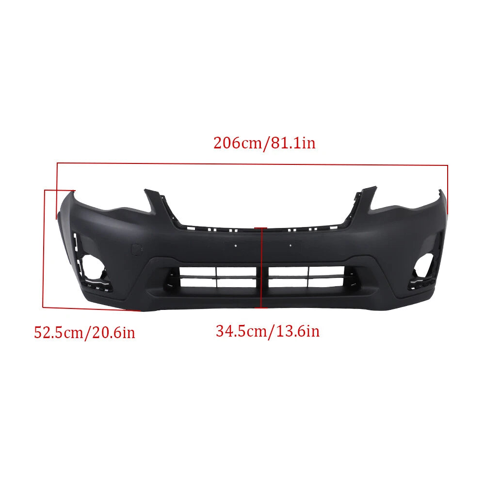Primered Front Bumper Cover for Subaru Crosstrek (2016-2017)