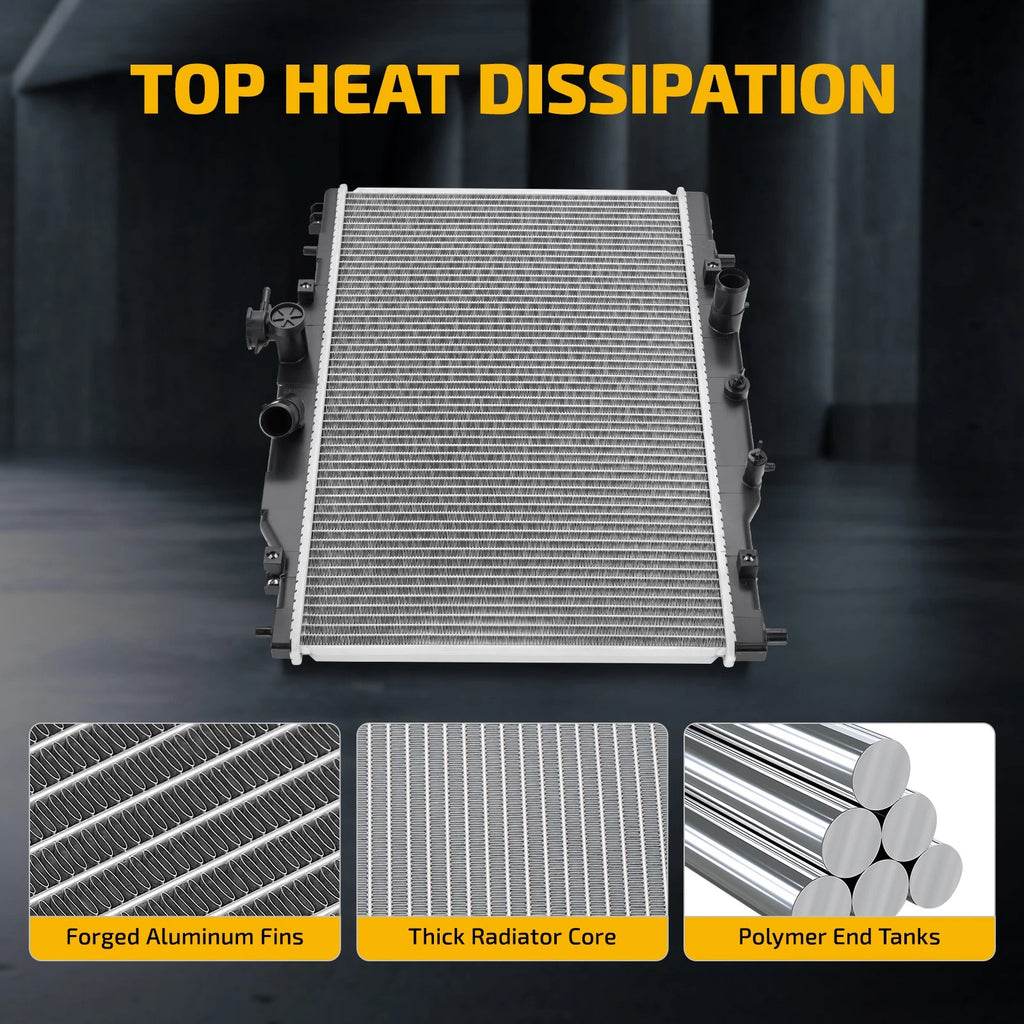 Aluminum Radiator for Mazda CX-3 2.0L (2016–2019) CU13585 13585