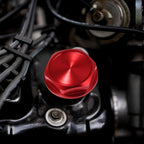 Red Aluminum Alloy Gas Engine Oil Filler Cap for Toyota Highlander 