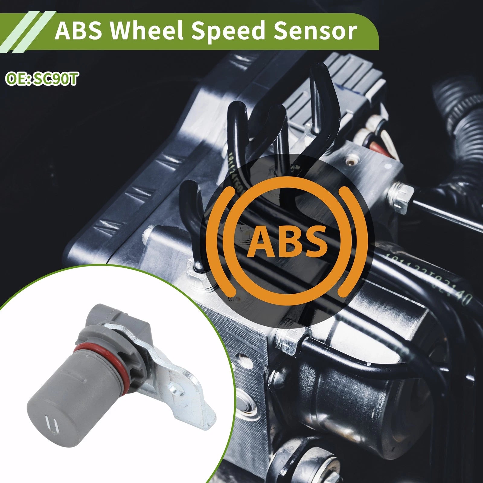 ABS Wheel Speed Sensor No.SC90T for Chevrolet Silverado 1500 (2001–2006)