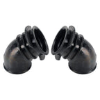 2X Intake Airbox Rubber Boots for Yamaha XV 400 Virago (1991–1994)