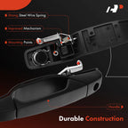 2X Front Exterior Door Handle for Chevrolet Silverado 1500 GMC Sierra (2014–2019)