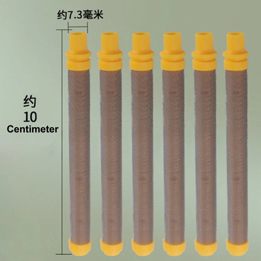 Set of 6 Stainless Steel Filter Screens for Spray Machine