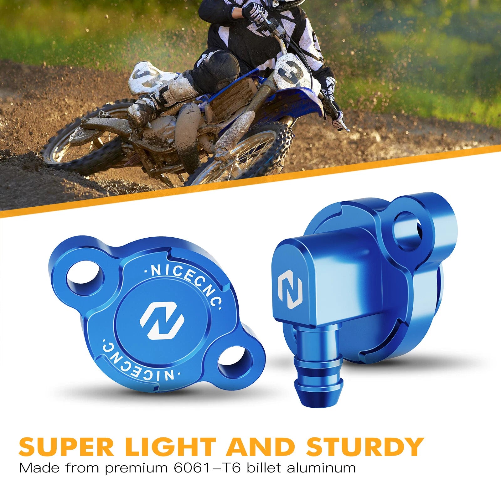 Cylinder Power Valve Holder Mount Cover for Yamaha YZ250 YZ250X (1999–2023)