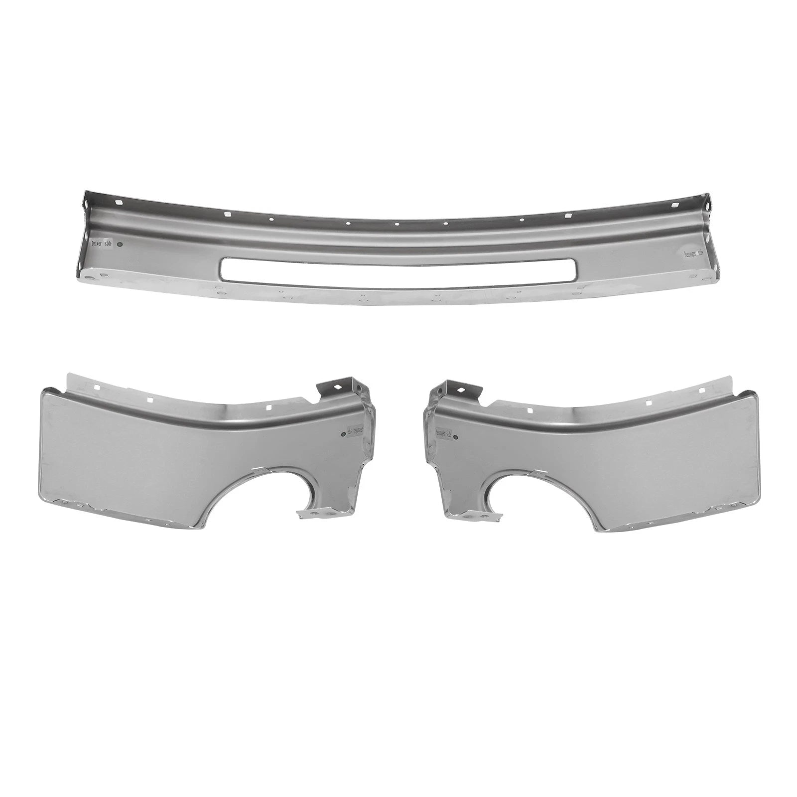 Front Bumper for GMC Sierra 1500/2500HD/3500HD (2007–2013) Chrome