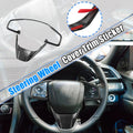 Set of 1 Carbon Fiber Steering Wheel Cover for Honda Civic (2016–2021)