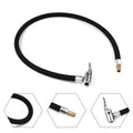 Inflator Hose Adapter 60cm Pump Replacement Rubber+Metal+Cloth