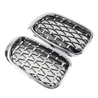 Front Bumper Kidney Grille for BMW X3 F25, X4 F26 (2014-2017)