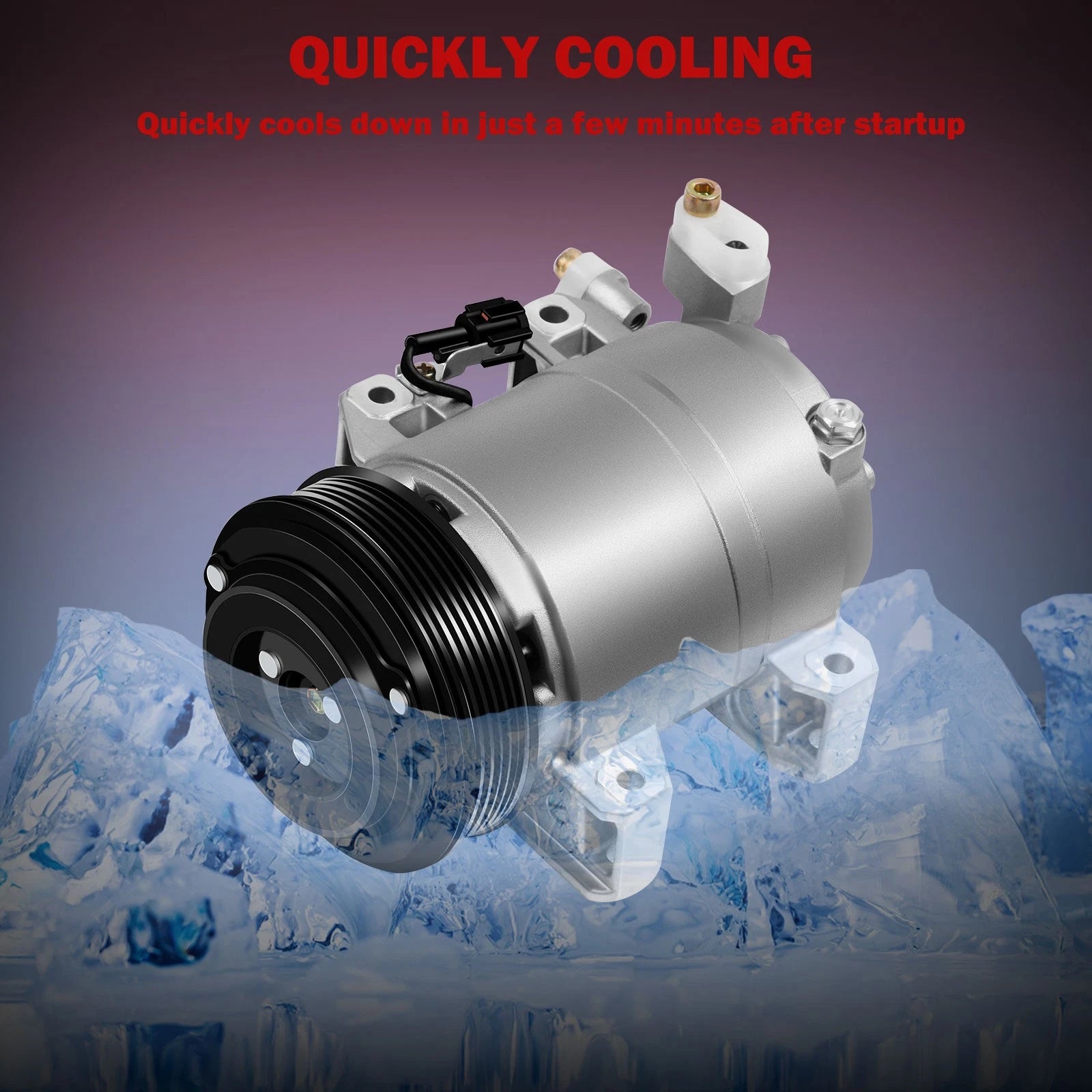 Air Conditioner Compressor & Clutch for Nissan Altima (2002-2006)