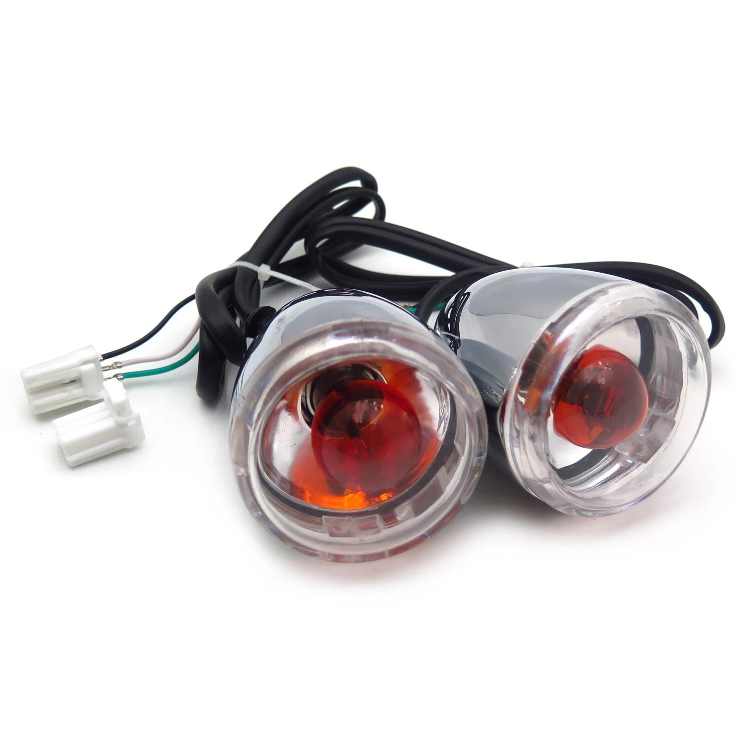 Front Turn Signal Light Indicator Clear Lens for Harley Sportster XL 883 (1992–2016)