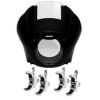 Quarter Fairing Windshield & 49mm Fork Clamp for Harley Dyna (2006–2023)