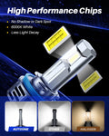 2X H11 H8 LED Headlight Kit for