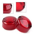 Turn Signal Lens Cover for Harley Dyna FXD FXR Sportster XLH 883 1200 FXST
