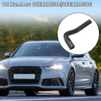 Radiator Hose Coolant Pipe for Audi A6 (2007–2013) No. 06E121058E Rubber Black