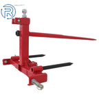 49" 3 Point Hay Bale Spear Trailer Hitch Receiver for Lift Cat 1