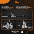 Power Steering Rack & Pinion Assembly for Toyota Sienna (1998–1999, 2003)