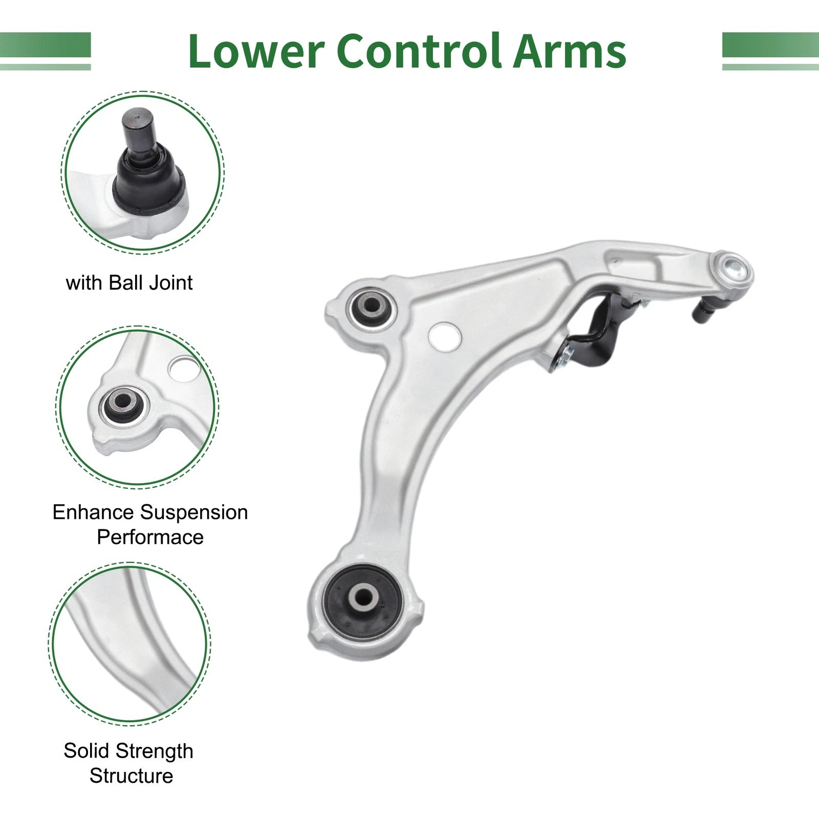 12pcs Front Suspension Control Arm Kit for Nissan Maxima (No. ES800357/K750282)