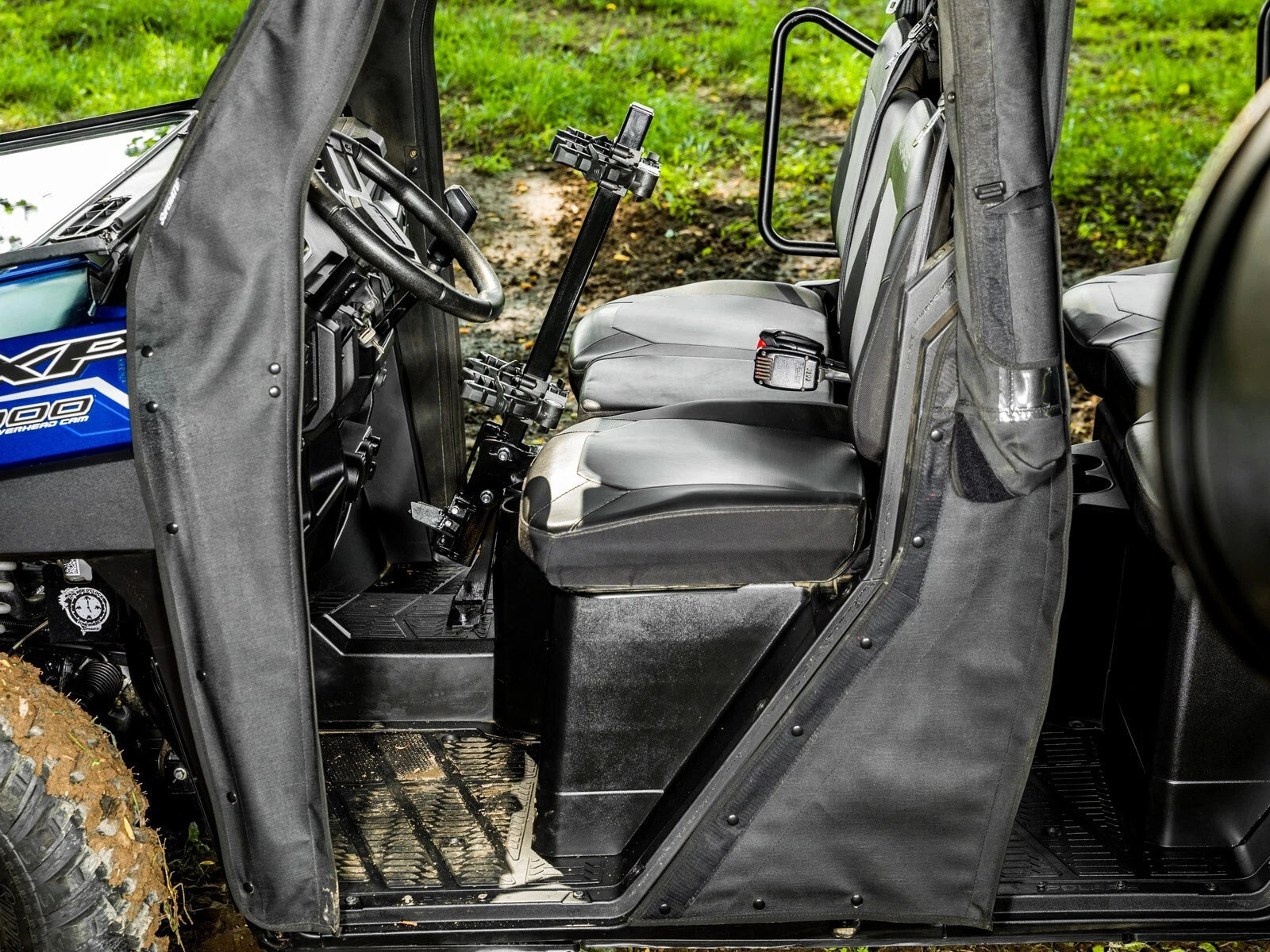 Gun Holder for Polaris Ranger XP 1000 (2017–2023) Floor-Mounted