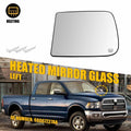 Heated Towing Mirror Glass Upper Driver Side Left LH for Dodge Ram Pickup (H)