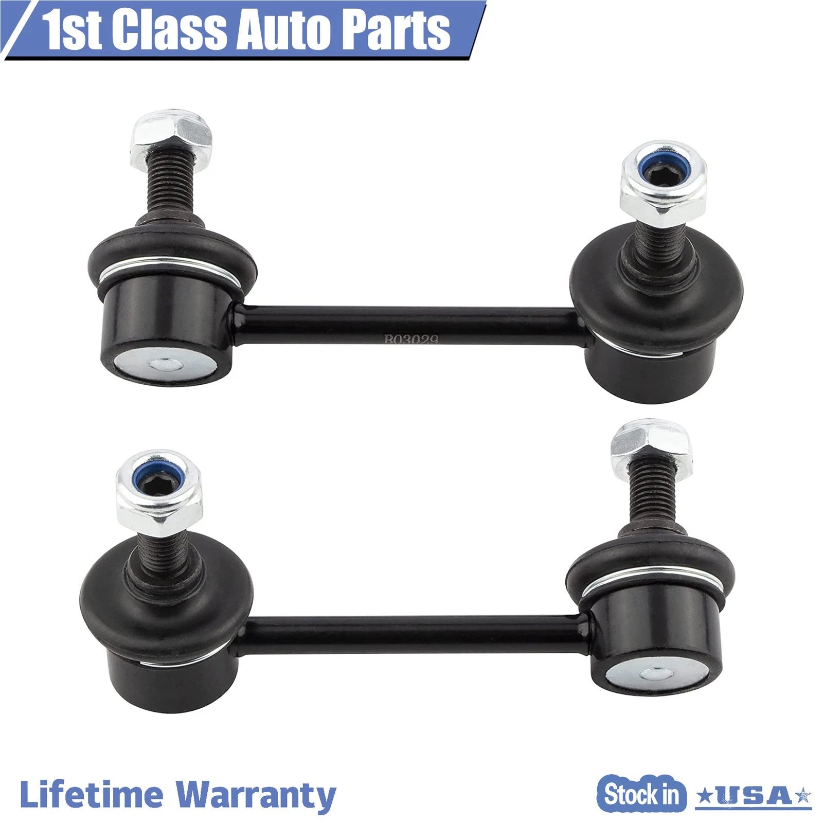 Set of 4 Front Rear Stabilizer Sway Bar Links for Nissan Altima Maxima Murano (2007–2014)