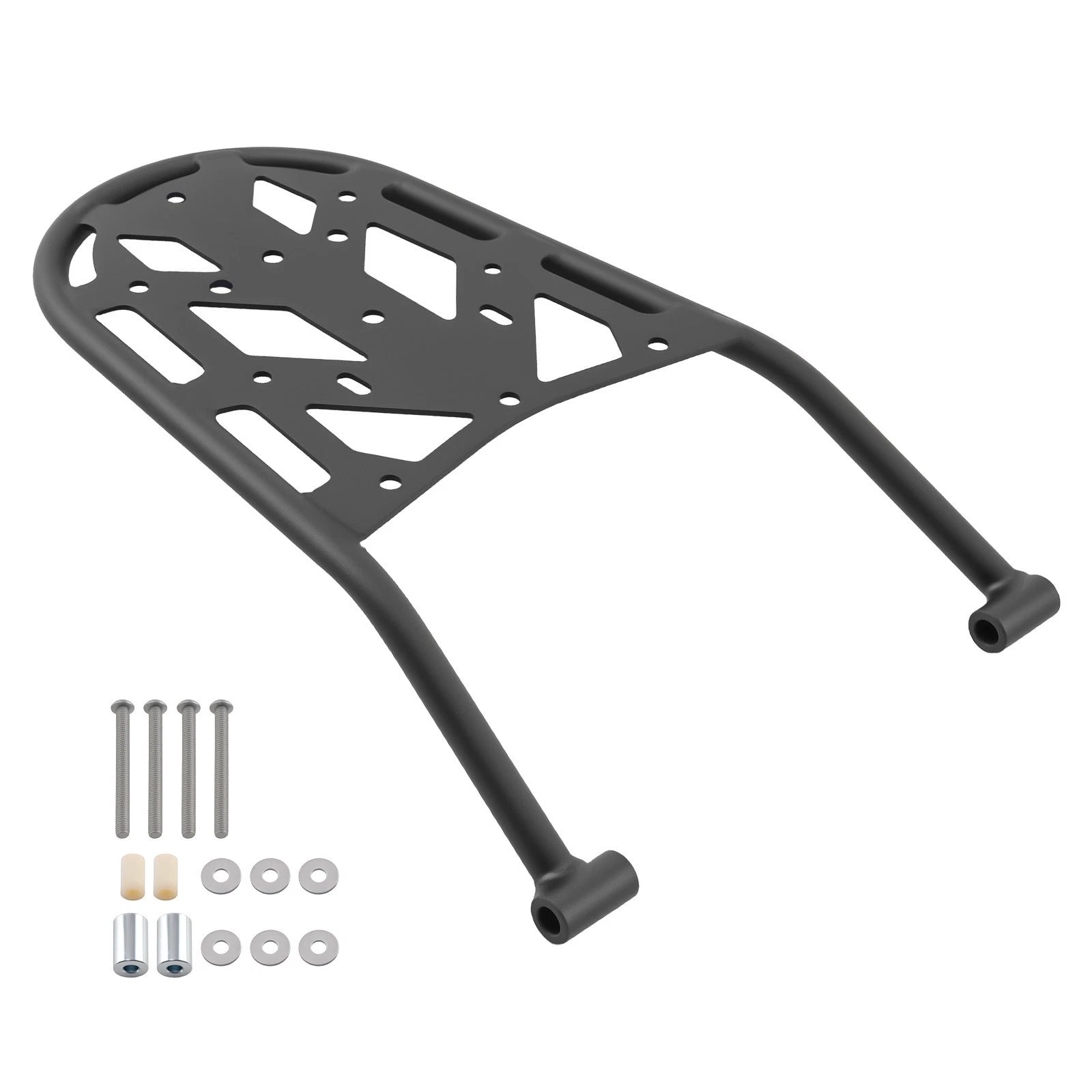 Rear Cargo Rack Bracket for Kawasaki KLX250S KLX300 (2009–2025) Black