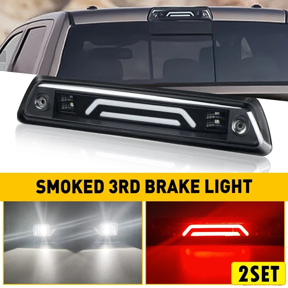 Set of 2 Red LED Third Brake Lights for Ford F150 (2009–2014)