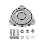 Silver Turbo Blow Off Valve BOV Plate Spacer for Honda Civic (2015-2021)