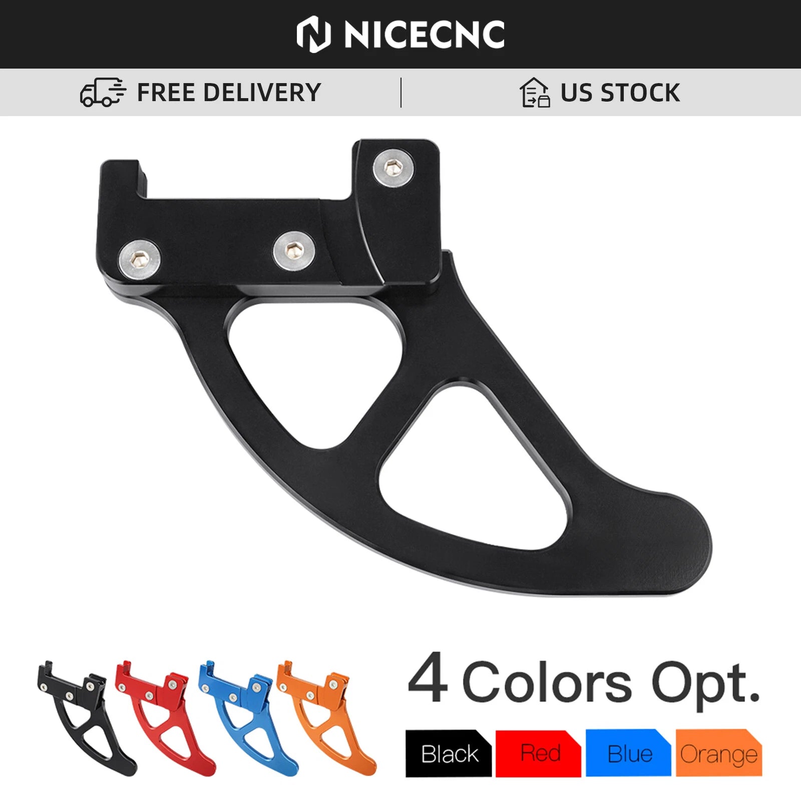 CNC Rear Brake Disc Rotor Guard for KTM 125-530 EXC SX XC (2003–2023)