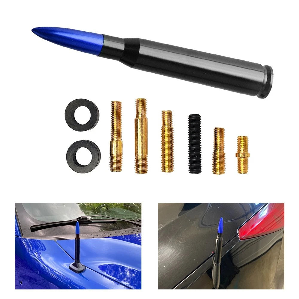 5.5 Inch Bullet Style Antenna Mast for Chevrolet Silverado 1500 2500
