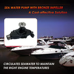 Sea Water Pump for Mercruiser OMC Stern Drive 4.3L 5.0L