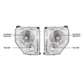 Halogen Headlight Set with Fog Light for Jeep Liberty (2008–2012)