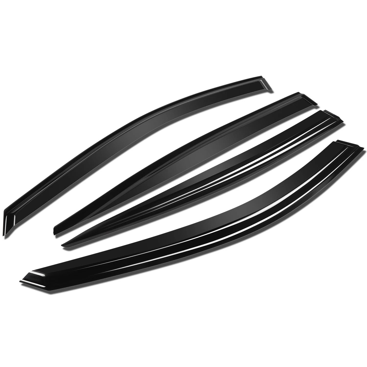 Set of 4 Window Visors for Nissan Altima (2019–2024) Rain Deflector
