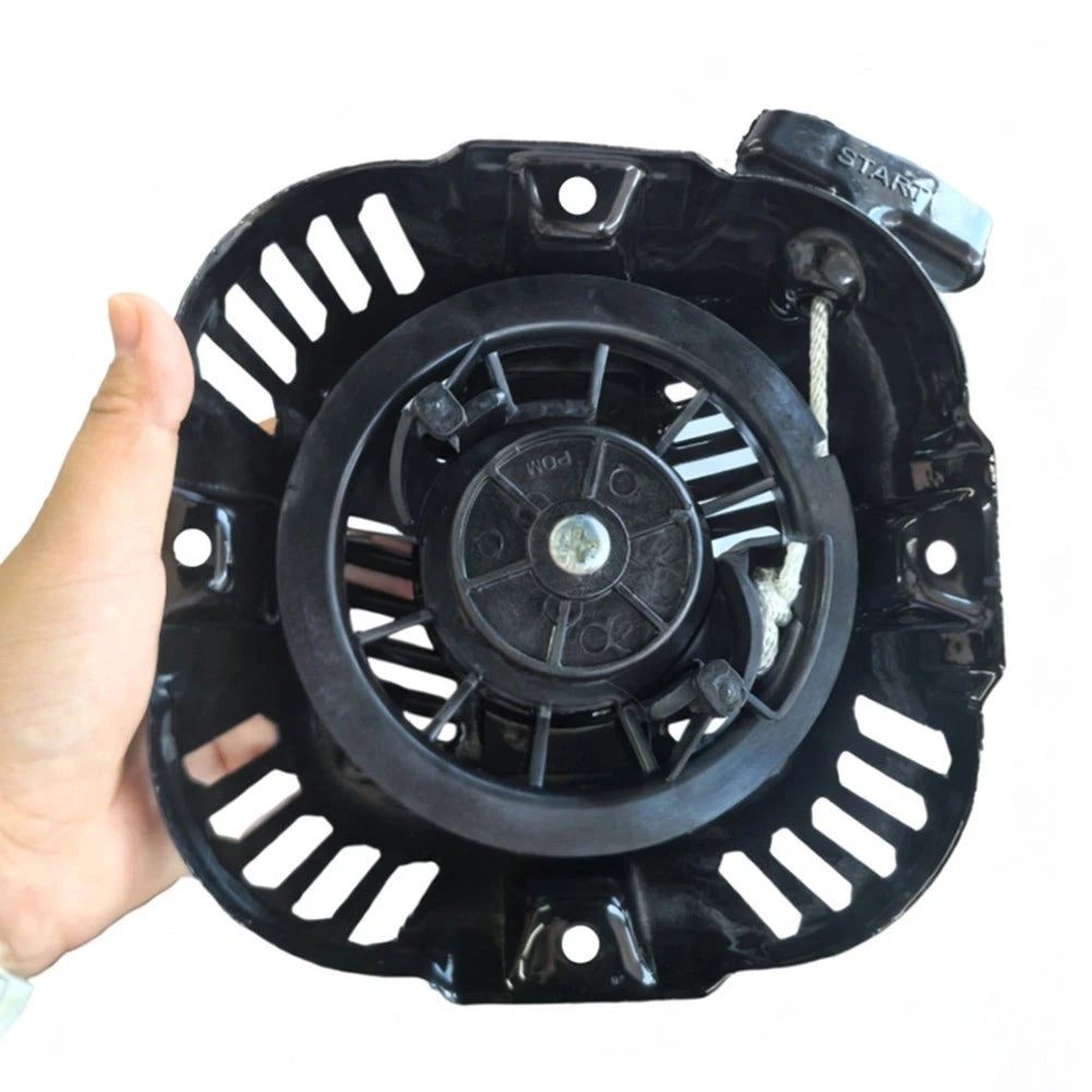 Recoil Starter Kit for 196cc 208cc 212cc Engines (Metal Housing, Integrated Coil Spring)