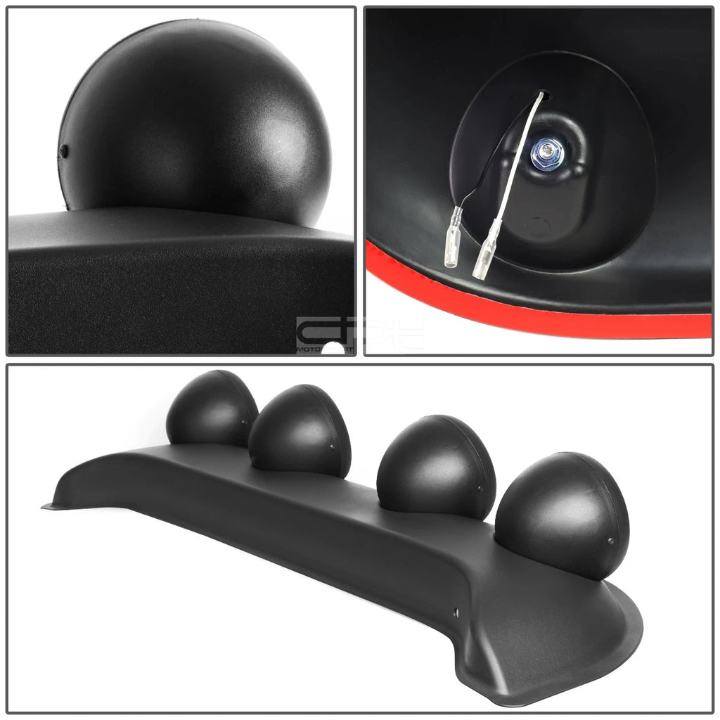 Fog Lights Kit for Pickup Trucks (Smoked, Roof Mounted)