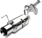4" Rolled Tip Catback Exhaust Muffler for Nissan Sentra SER Spec V (2002–2006)