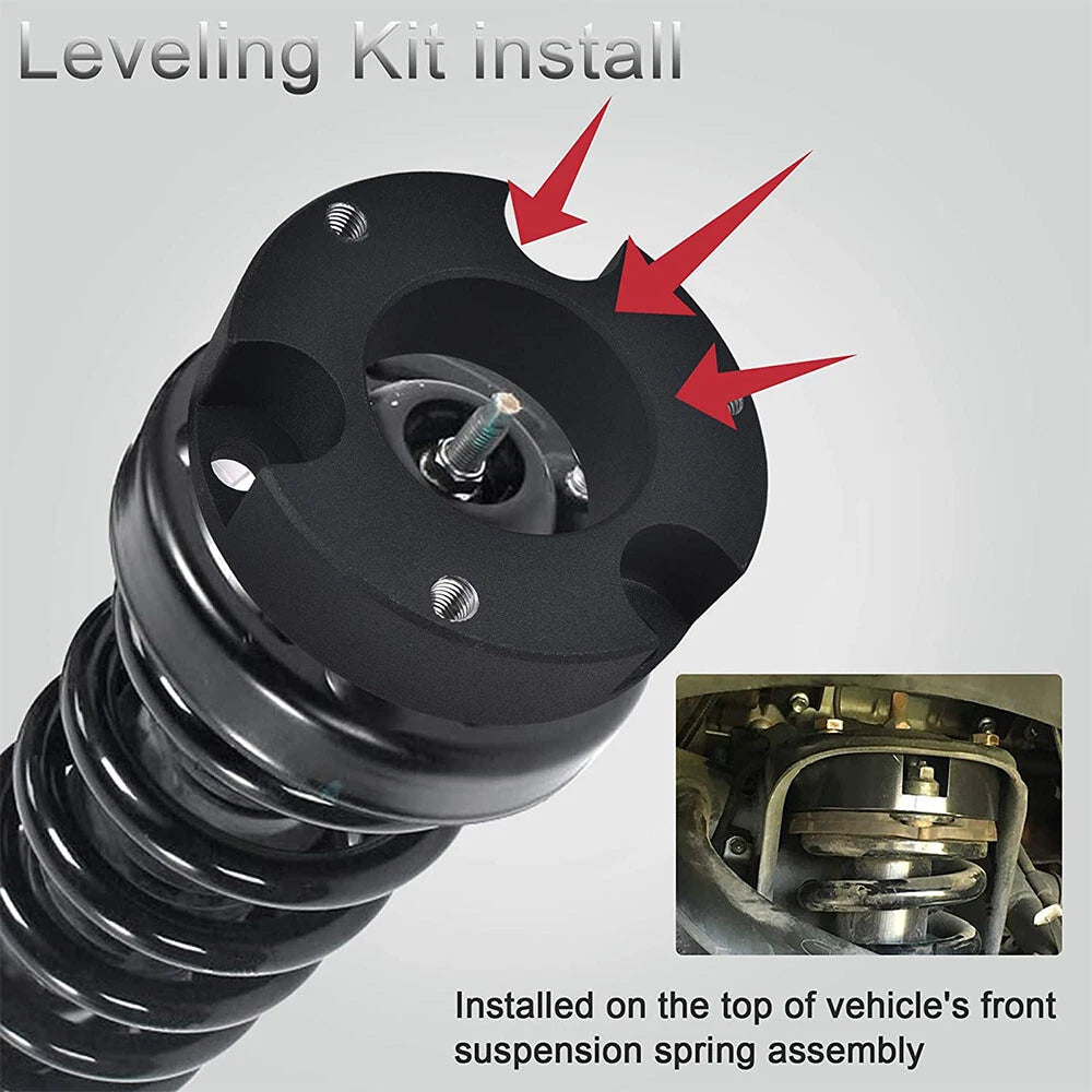 2" Lift Front Leveling Kit for Tacoma 2005-2019, 4Runner, FJ Cruiser