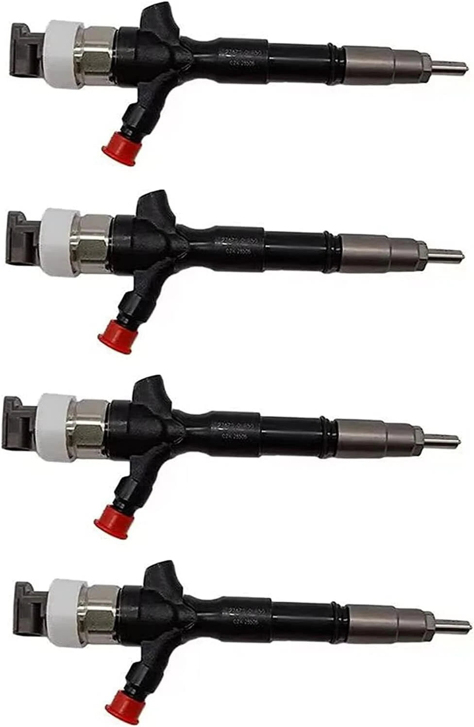 Set of 4 Fuel Injectors 095000-6250 16600-EB70A for Nissan Navara D22 D40 (2001–2015)
