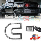 RGB LED Front Grill Emblem Light for Dodge Ram 1500 2500 3500 (2019–2023)