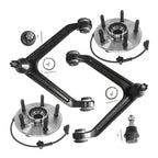 Control Arm W/Ball Kit & Wheel Hub Bearing w/ ABS for Dodge Ram 1500 (2002–2005)