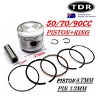 Piston Rings Set Kit for Honda CRF 70 F, XL 70, XR 70 R (2004–2023)