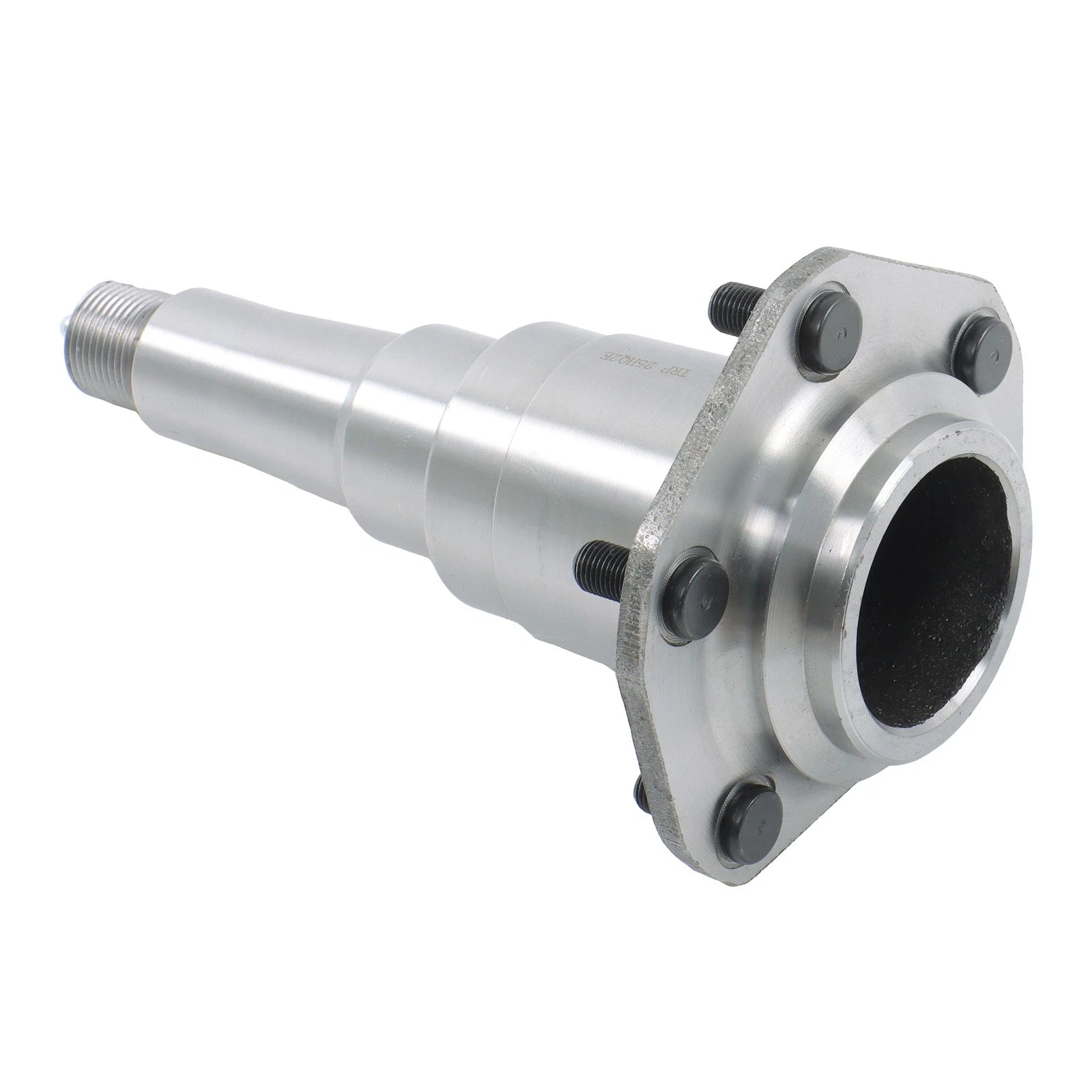 Weld-On Spindle with Flange for 7000 lb Trailer Axles (2 1/4" Diameter)