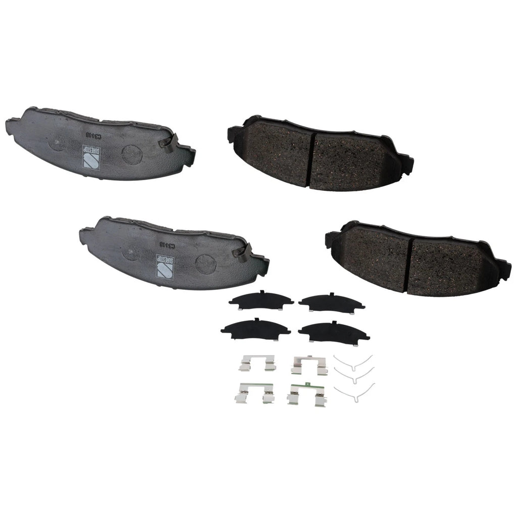 Front Brake Pads Set for Honda Ridgeline, Pilot, Acura MDX (2015–2020)