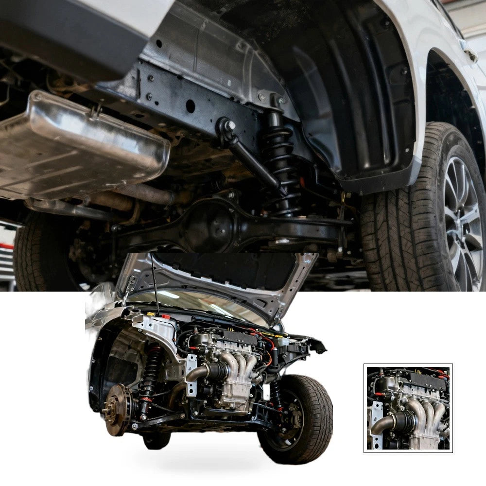 Set of 4 Control Arms for Toyota Hilux KZN165R (1997–2005)