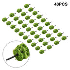 Model Tree Scenery 1:100 for Railroad (Plastic Artificial Decoration)