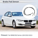 Front/Rear Wheel Brake Pad Wear Sensor for BMW E82 128i