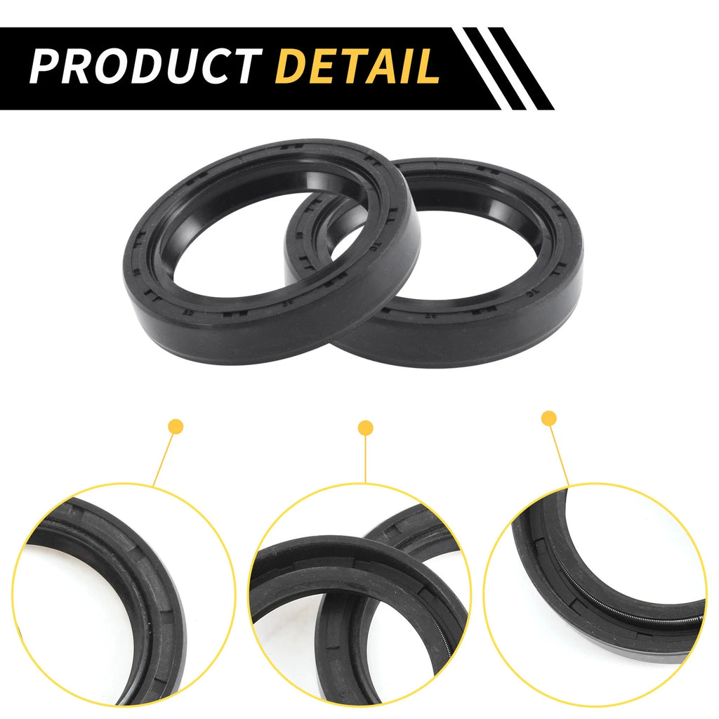 Set of 5 Oil Seal Rotary Shaft Seal NBR Rubber 40x55x10mm for Various Models