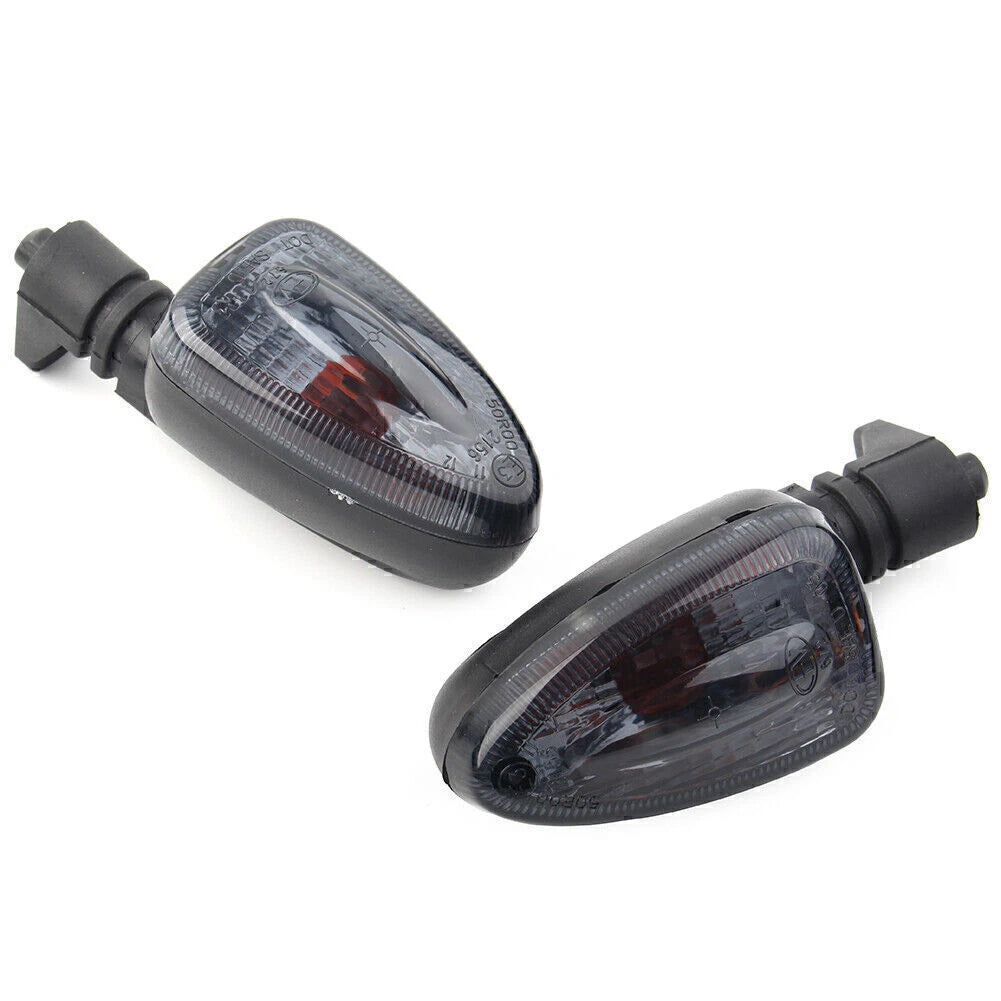 2X Smoke Turn Signal Light Indicator for BMW F650GS R1200GS F800GS HP2 (2001–2018)